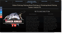 Desktop Screenshot of lunkerjunkies.com